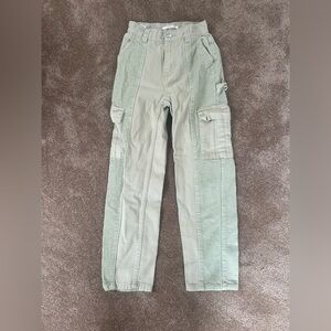 PacsunWomen’s Mint Green Cargo Pants